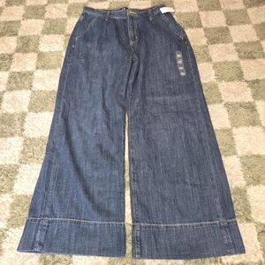 GAP High Rise Wide Leg Jeans